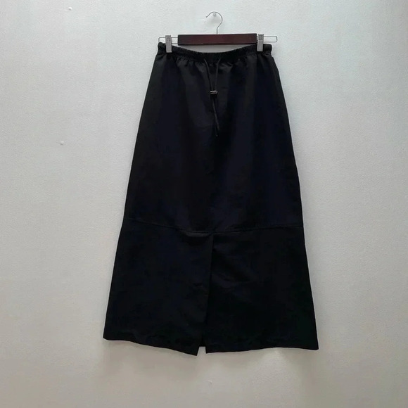 VINTAGE - Adjustable Drawstring Y2K Black Skirt - Picture 7 of 7